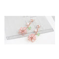 Cherry Blossom Earrings and Ear Clips in Pink