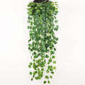 Fake Green Ivy and Decorative Hanging Flowers