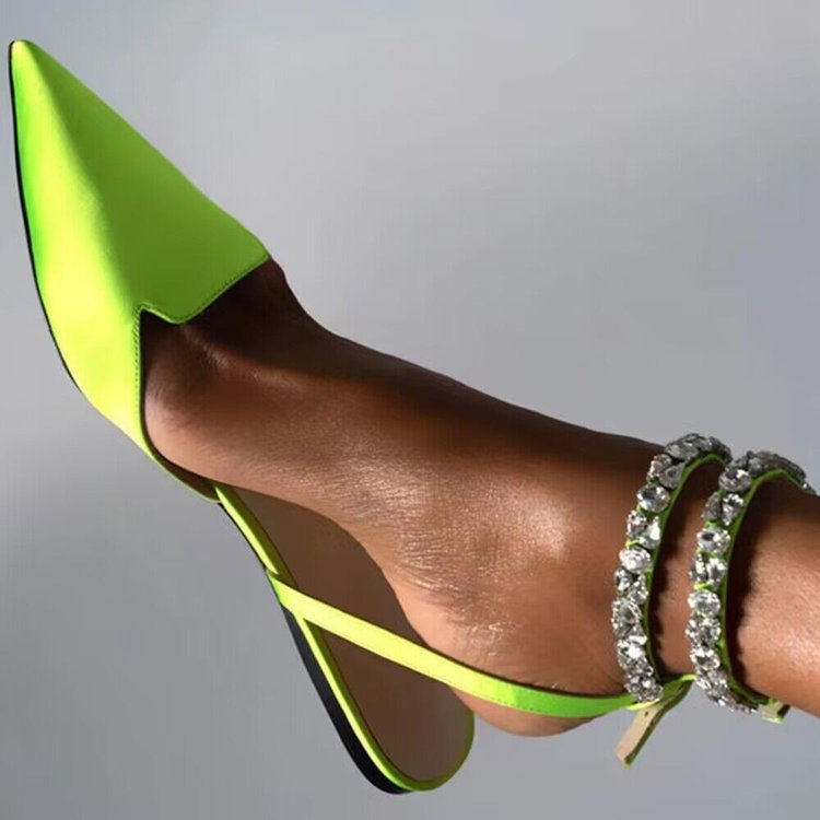 Open-Back Heeled Sandals