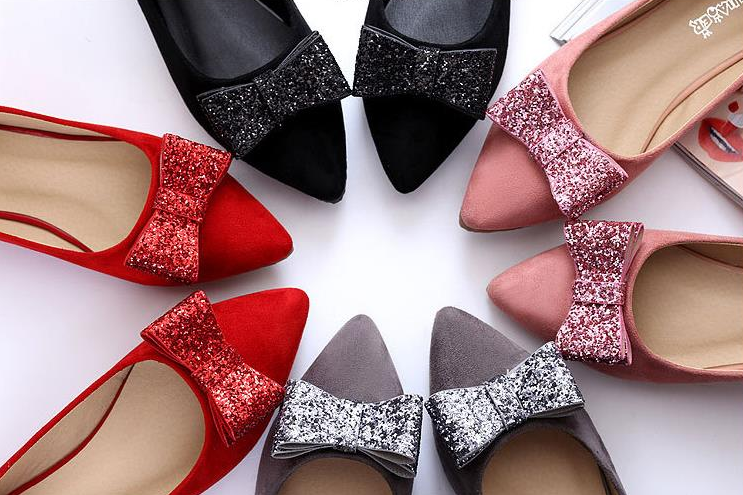 Bowknot Flats and Slip-On Shoes