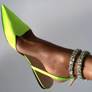 Open-Back Heeled Sandals