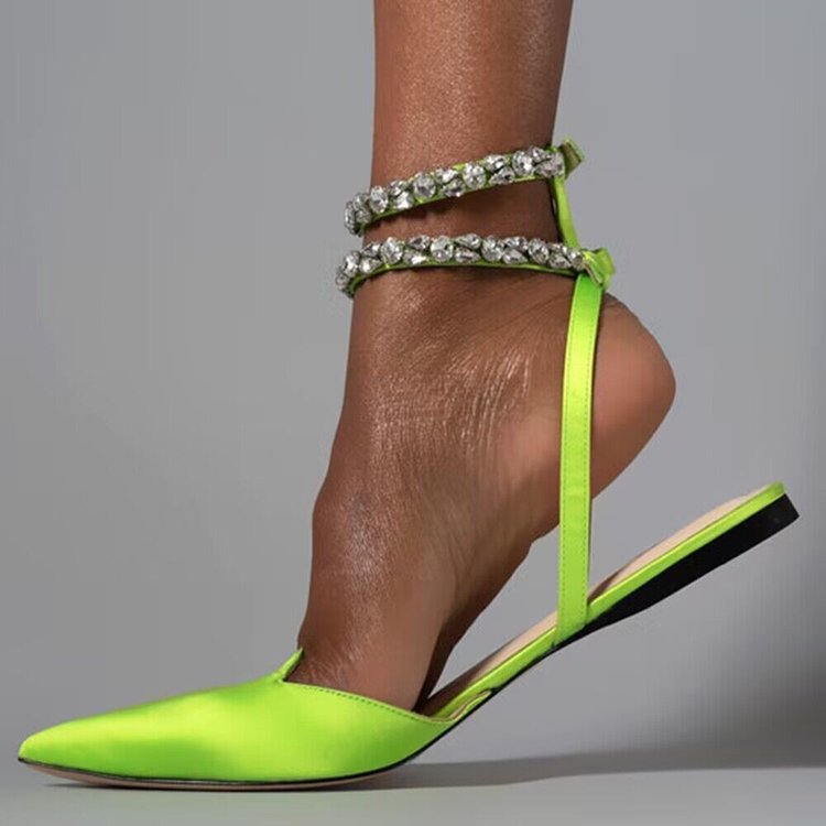 Open-Back Heeled Sandals